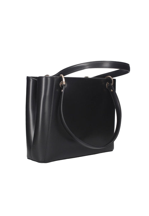 Borsa Shopping GUESS EVG951325 in Ecopelle Eco Mietta con Chiusura Zip Metalleria Dorata e Fodera Logo