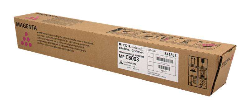 Ricoh Aficio MP-C4503/MP-C5503/MP-C6003 Magenta Cartuccia Toner Originale - 841855