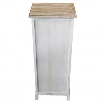 Mobiletto in legno con 4 cassetti - 29x25x72 cm