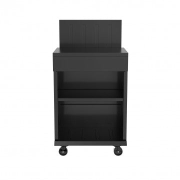 Modulo cucina struttura acciaio verniciato nero 60x46,5x109,5 cm