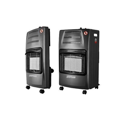 Zephir Stufa Gas Pighevole 3livelli Poten.4,2kw Nokit Regol. Zgs41200