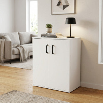 Mobile in legno bianco con dimensioni 60x30x78,5 cm e peso 15,9 kg