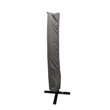 Telo copertura ombrellone poliestere grigio 4x4 metri