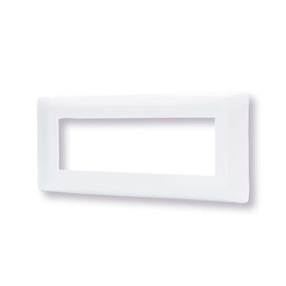 Placca per 6 moduli della linea Matix - Design Moderno e Funzionale