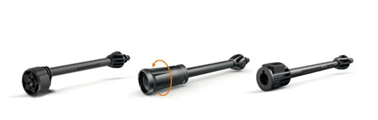 Set di ugelli e prolunghe per idropulitrice a batteria, in plastica resistente, per diverse funzioni di pulizia e spruzzo
