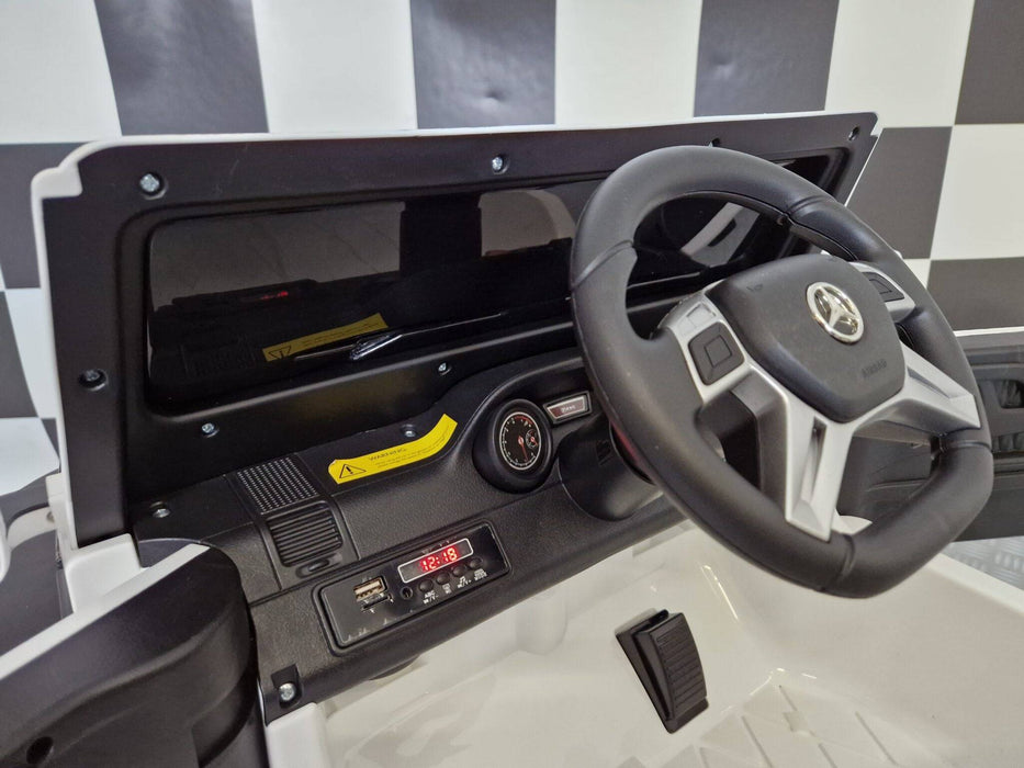 Auto Elettrica per Bambini Mercedes G63 AMG 6×6 12 V – Bianca