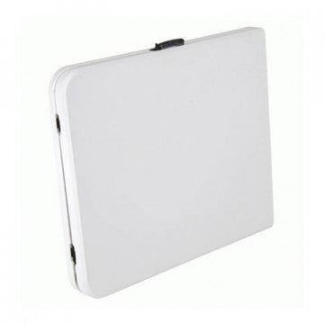 Tavolo Catering 120 Pieghevole Bianco Acciaio Plastica