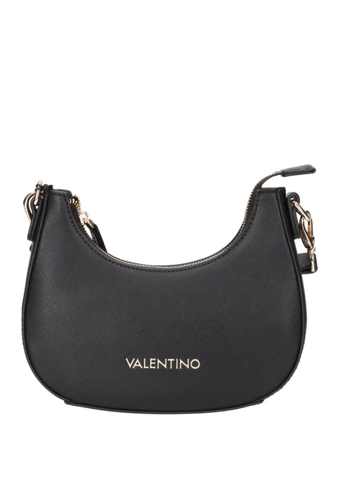 Valentino Bags Borsa a Mano Zero in Ecopelle 22x19x6 cm Con Chiusura Cerniera E Tracolle In Tessuto E Ecopelle