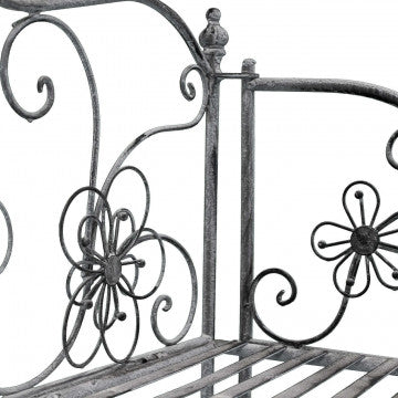 Étagère metallo 4 piani verniciato bianco ossidato 60x31x158 cm