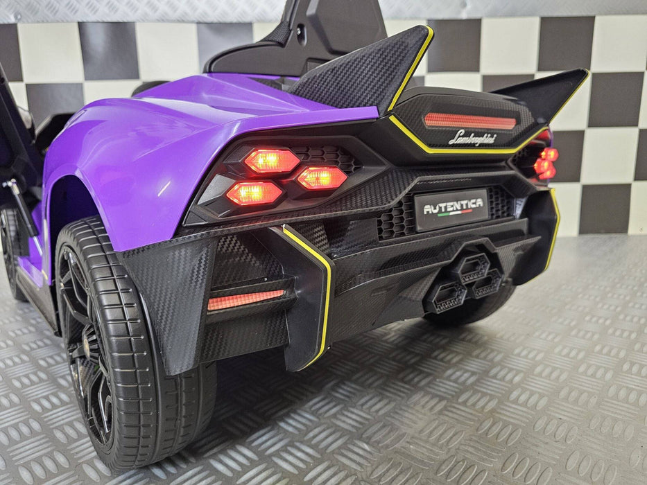 Auto Elettrica per Bambini Lamborghini Auténtica 12 V – Viola