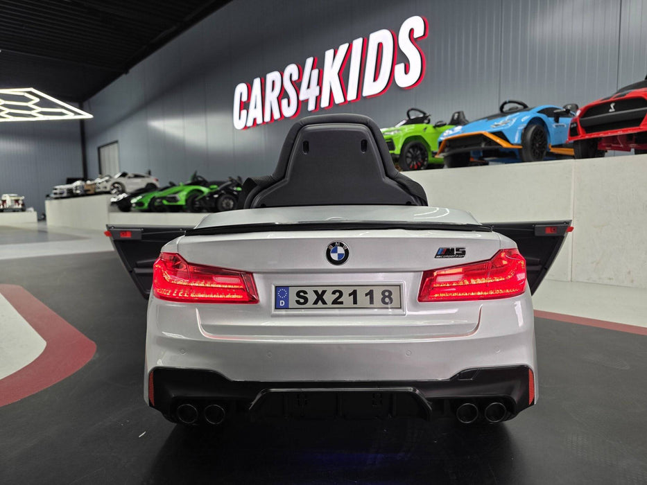 Auto Elettrica per Bambini BMW M5 24 V – Grigio Metallizzato