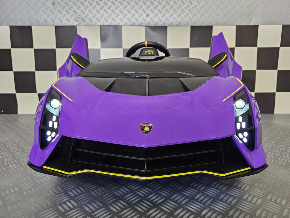 Auto Elettrica per Bambini Lamborghini Auténtica 12 V – Viola