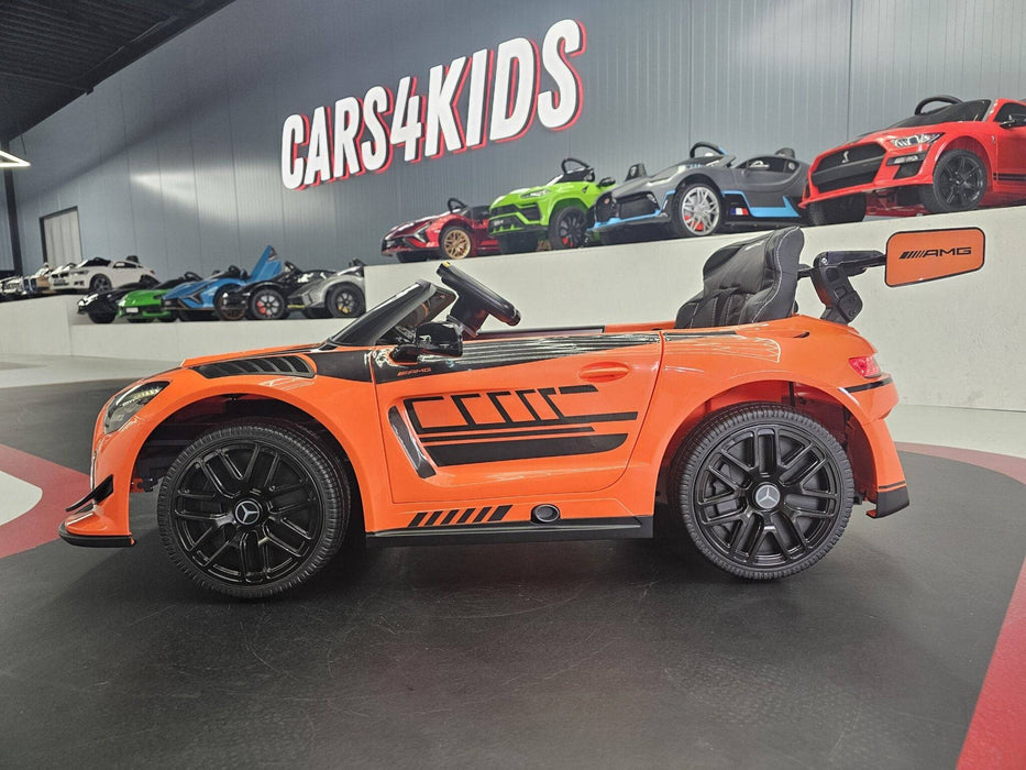 Auto Elettrica per Bambini Mercedes GT3 AMG 12 V – Arancione