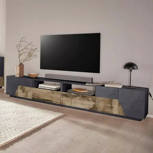Alien Lowboard - Porta TV Report/Acero Pereira 260 x 43 x 46 cm Porta tv Italy Web forniture   