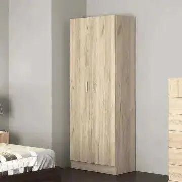 Armadio Leopold Bianco: Legno di Qualità, cm 80x52x180 Armadi Hobby Shop Solution   