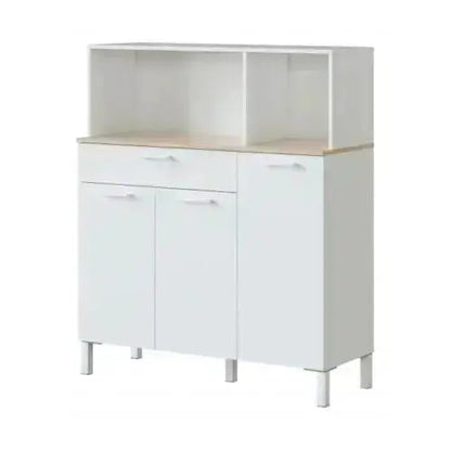Armadio Cucina a 3 Ante in Bianco Canadian - Funzionalità e Stile Nordico Armadi FORES   