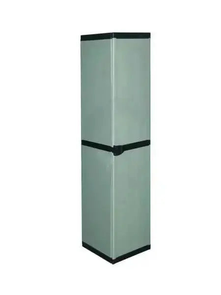 Armadio in Resina di Alta Qualità con 3 Ripiani e Design Moderno - 34x39,5x168 cm Armadi MONGARDI   