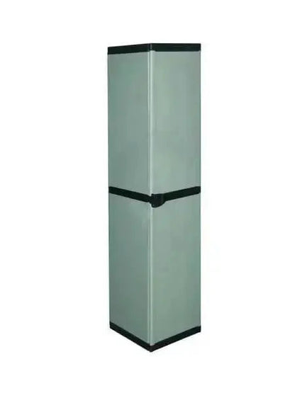 Armadio in Resina di Alta Qualità con 3 Ripiani e Design Moderno - 34x39,5x168 cm Armadi MONGARDI   