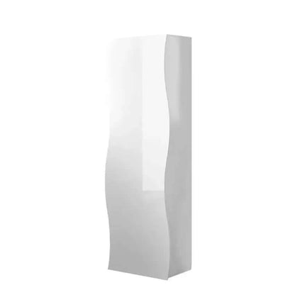 Armadio Moderno con 1 Anta ONDA, Colore Bianco Lucido Armadi Italy Web forniture   