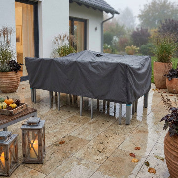 Telo copertura rettangolare in poliestere 180x110x60 cm antracite