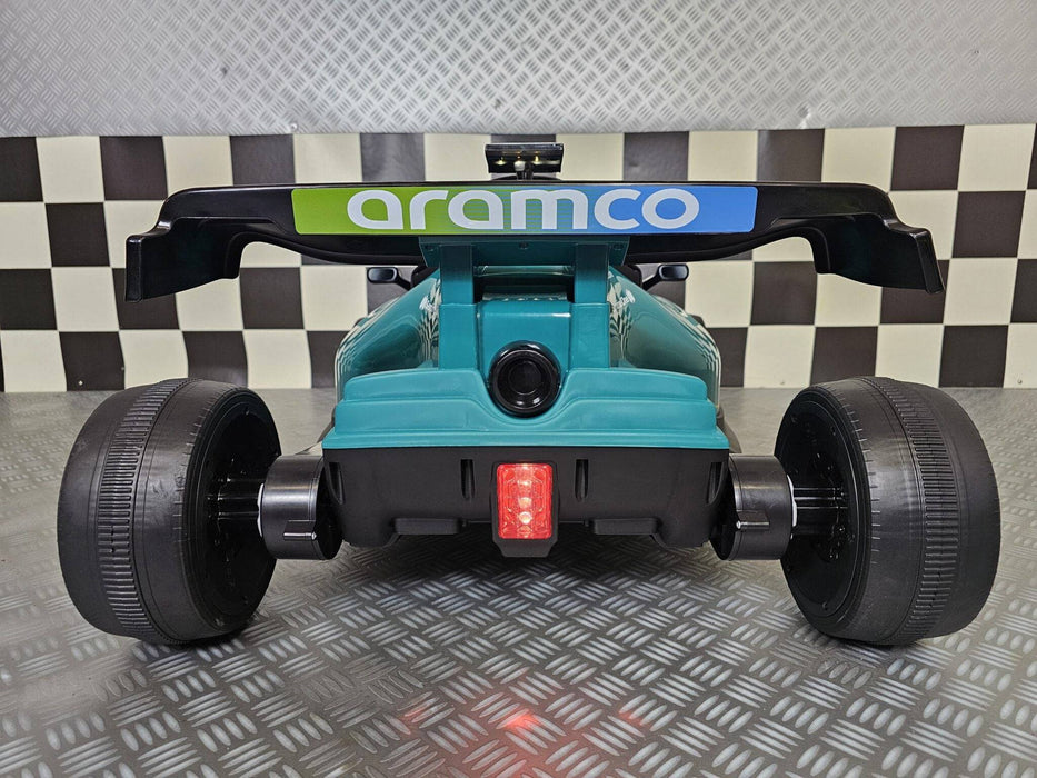Auto Elettrica per Bambini Aston Martin F1 24 V – Verde