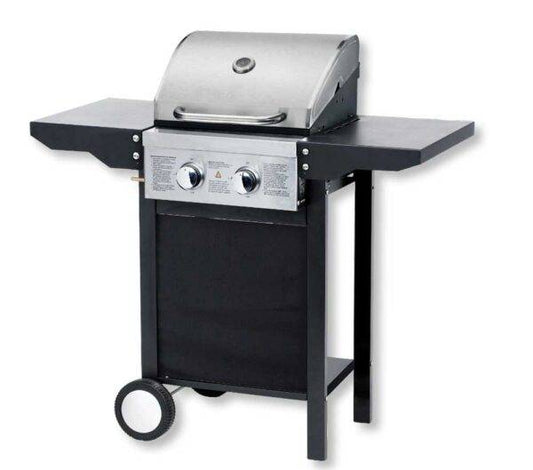 Barbecue a Gas Vesuvio 2 Bruciatori - Griglie in Ghisa e Termometro