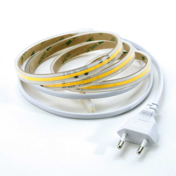 Striscia LED COB 2 metri 230V 20W IP65 1740 Lumen - Diverse Temperature di Colore disponibile