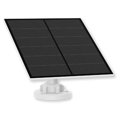 Pannello solare Beghelli da 5W IP65 con supporto orientabile, superficie nera, dimensioni 17x16cm, ideale per ricarica telecamere outdoor, SKU: BEGH-60038