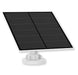 Pannello solare Beghelli da 5W IP65 con supporto orientabile, superficie nera, dimensioni 17x16cm, ideale per ricarica telecamere outdoor, SKU: BEGH-60038