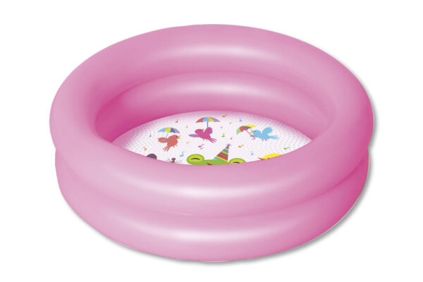 Piscina Gonfiabile Baby 61 cm – 2 Anelli con Fondo Disegnato