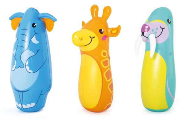 Punching Ball Gonfiabile per Bambini 89 cm – 3 Modelli Animali