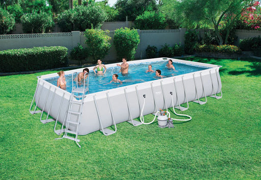 Piscina rett.671x366x132 f.sabbia  Hobby Shop Solution   