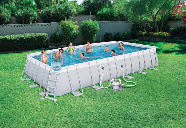 Piscina rett.671x366x132 f.sabbia  Hobby Shop Solution   