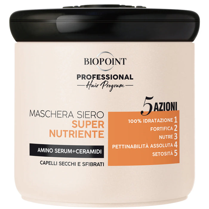BIOPOINT PROFESSIONAL SUPER NUTRIENTE MASCHERA SECCHI 400 ML