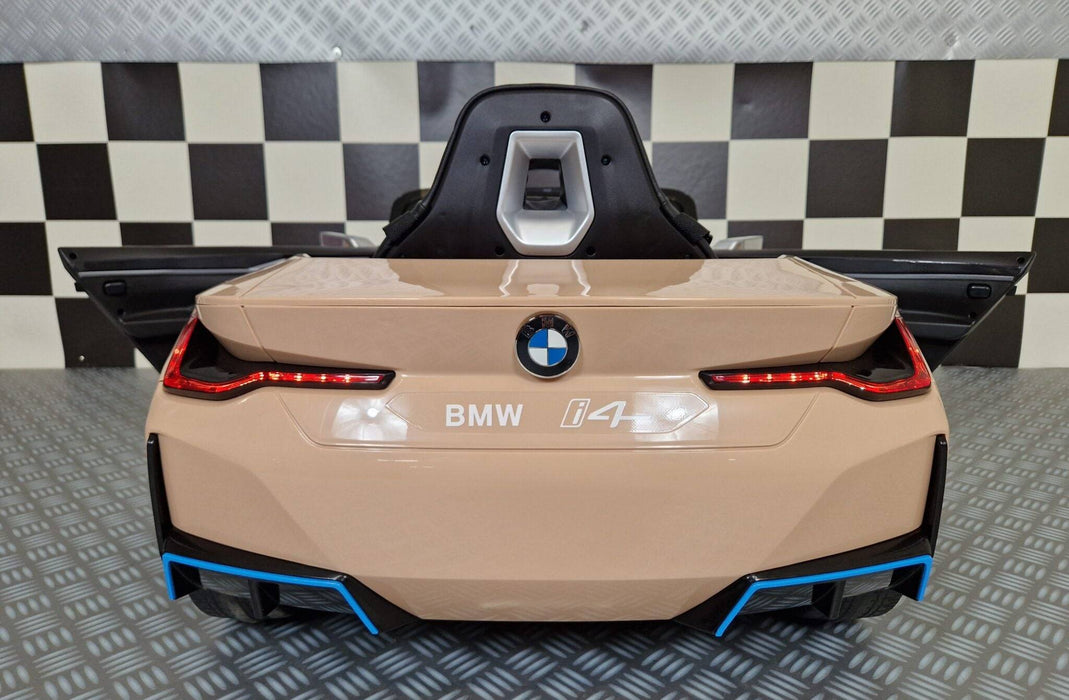 Auto Elettrica per Bambini BMW i4 12 V – Colore Champagne