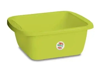 Bacinella rettangolare 10 litri colore verde Bacinelle STEFANPLAST   