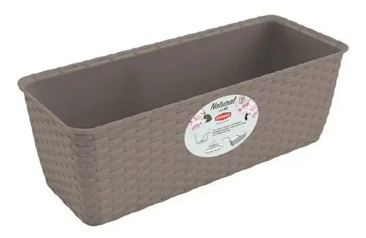 Balconetta natura Fioriere STEFANPLAST TORTORA  