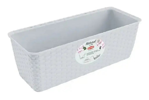 Balconetta natura Fioriere STEFANPLAST BIANCA  