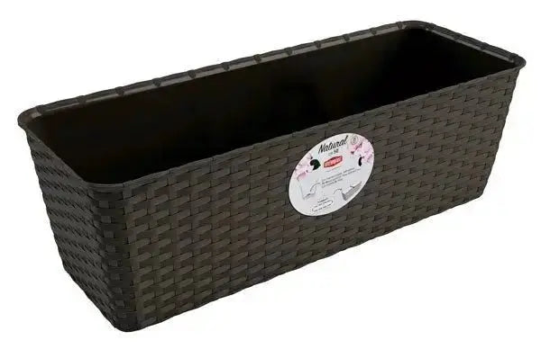 Balconetta natura Fioriere STEFANPLAST MOKA  