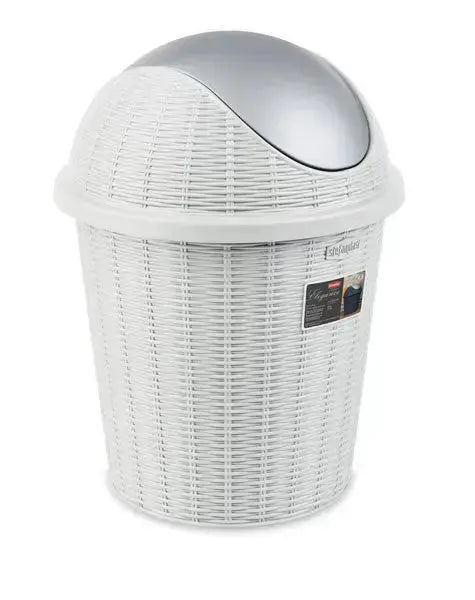 Basculina elegance 3 colori Cestini rifiuti/portaimmondizia STEFANPLAST BIANCO  
