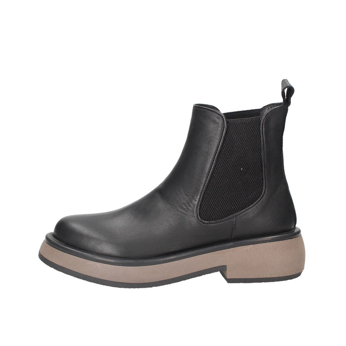 Beatles Grace Scarpe In Pelle Chiusura Con Doppio Elastico Sottopiede Imbottito Suola In Gomma Para Alta 5 Cm