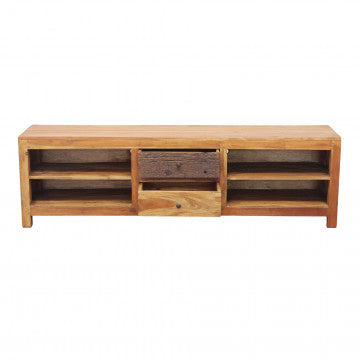 Mobile in legno di mogano, 170 cm larghezza, 35 cm profondità, 50 cm altezza