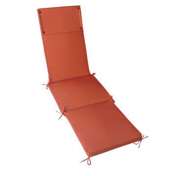 Cuscino rettangolare sfoderabile in poliestere idrorepellente 49x175 cm