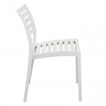 Sedia impilabile in polipropilene - 42,5 x 49 x 78 cm - 4,7 kg