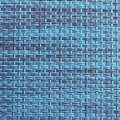 Brandina Sofia Textilene con Tettuccio Azzurro - Dimensioni: cm 190 x 58 x 25 h Sdraio da giardino Hobby Shop Solution   