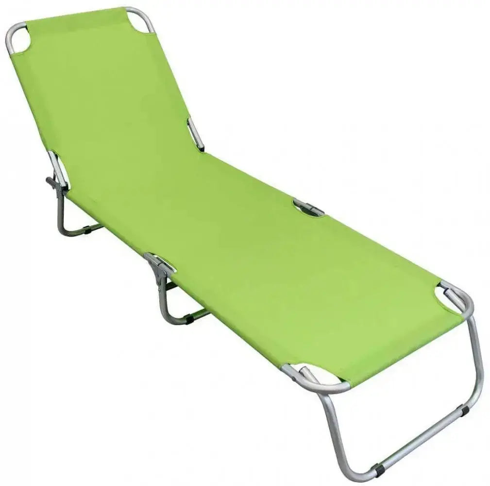 Brandina Verde Lime  alluminio alessia oxford 187x58x24cm Sdraio da giardino Hobby Shop Solution   