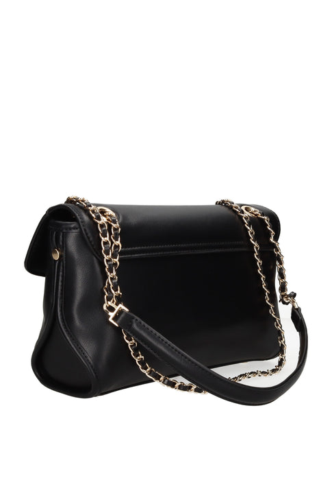 Borsa Spalla Nox Ecopelle Patta Cerniera Valentino Bags 27x17x9 Cm Design Contemporaneo Elegante