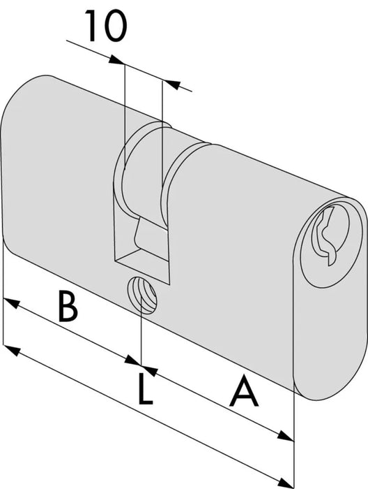 Cilindro Ovalizzato da Infilare '08110'