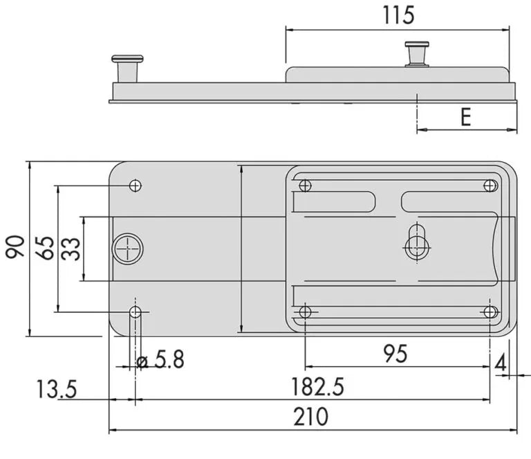 Cilindro Ferroglietto '55254' con Accessori in Acciaio Nichelato