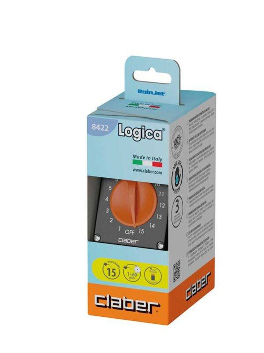 Programmatore di irrigazione digitale con 15 programmi preimpostati in blister